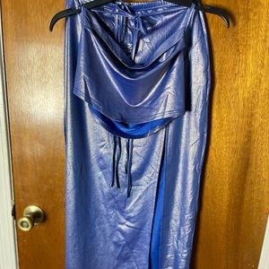 Crop top & skirt set (M)